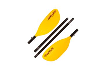 Image of Werner Tybee FG Straight Shaft STD Paddle, Yellow, 220 cm TY 2 F11-YEL-220 cm