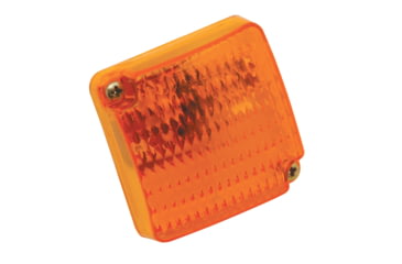 Image of Wesbar 003340 Amber Replacement Lenses For Combination Lights, 3340