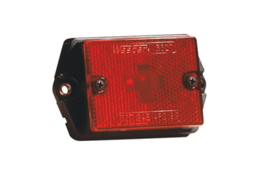Image of Wesbar Clearance/Side Marker Lights With Reflex Lens - Ear Mount, Red, 203133