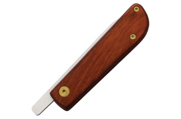 Image of WESN Samla Bohler M390 Rosewood Knife, 3.25in Closed, 2.5in Satin Bohler M390 Stainless Blade, Rosewood Handle, WESN14-2