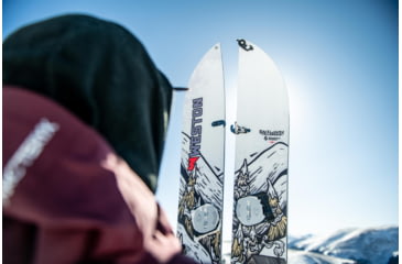 Image of Weston Backwoods Splitboard Artist Series - 21/22, White, 163, 106163025G