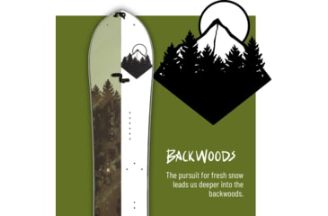 Image of Weston Backwoods Splitboard, Green, 157, 22.006.025.157V0