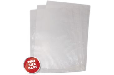 Image of Weston Products Vac Sealer Bags, 6x10in, pint, 100 Count, 30-0106-W