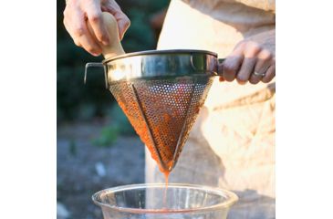 Image of Weston Products Cone Strainer and Pestle Set, Stainless Steel 83-3030-W