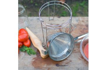 Image of Weston Products Cone Strainer and Pestle Set, Stainless Steel 83-3030-W
