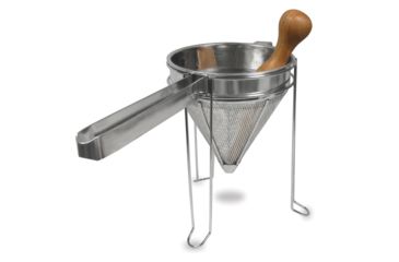 Image of Weston Products Cone Strainer and Pestle Set, Stainless Steel 83-3030-W