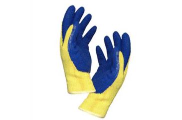 Image of Weston Products Cut-Resistant Kevlar Gloves, Blue/Yellow 34-0102
