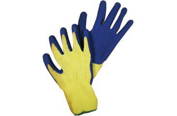 Image of Weston Products Cut-Resistant Kevlar Gloves, Blue/Yellow, 34-0102