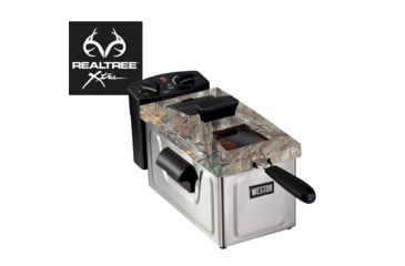 Image of Weston Products Deep Fryer - 8 Cup, 2L Oil Capacity, Realtree/Stainless Steel 03-1100-RT