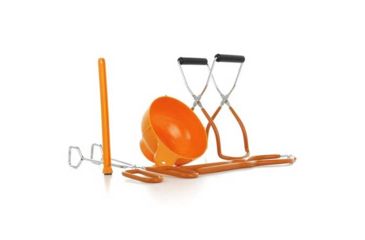 Image of Weston Products Deluxe 5-Piece Home Canning Kit, Orange 83-2017-W