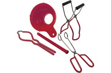 Image of Weston Products Deluxe 5-Piece Home Canning Kit, Orange, 83-2017-W