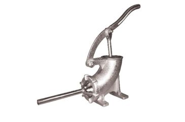 Image of Weston Products Manual Cast Iron Sausage Stuffer - 5 lb Capacity, Tinned 36-5005-W