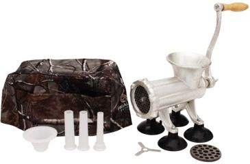 Image of Weston Products Manual Meat Grinder No. 22, Realtree, Sausage Stuffer 101352