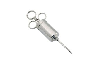 Image of Weston Products Marinade Injector, Nickel-plated brass, 2 oz, Brass/Nickel 23-0402-W