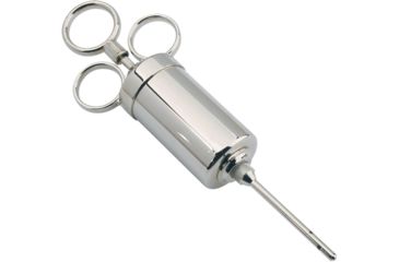 Image of Weston Products Marinade Injector, Nickel-plated brass, 2 oz, Brass/Nickel, 23-0402-W