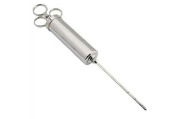 Image of Weston Products Marinade Injector, Nickel-plated brass, 4 oz, Brass/Nickel 23-0404-W