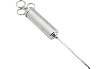 Image of Weston Products Marinade Injector, Nickel-plated brass, 4 oz, Brass/Nickel, 23-0404-W