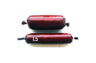 Image of Weston Products Non-Edible Fibrous Mahogany 1 lb Casing - 10 ct, 1.5in Diameter, Brown 19-0211-W