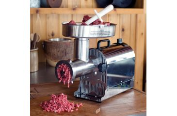 Image of Weston Products Pro Series N.22 Meat Grinder - 1.5 HP - 1120W 10-2201-W
