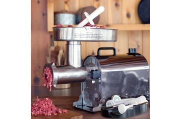 Image of Weston Products Pro Series N.22 Meat Grinder - 1.5 HP - 1120W 10-2201-W