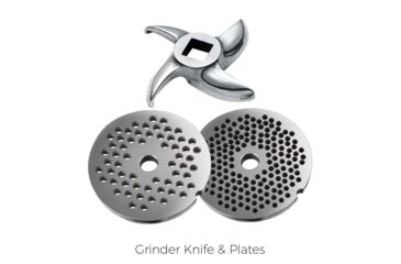 Image of Weston Products Pro Series N.22 Meat Grinder - 1.5 HP - 1120W 10-2201-W