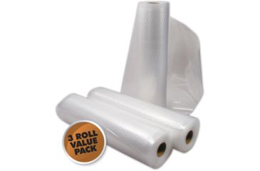 Image of Weston Products Vacuum Sealer Bags, 8in. x 22ft Roll, 3 Pack, 30-0201-W