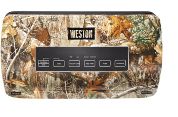 Image of Weston Products Vacuum Sealer with Roll Storage and Bag Cutter, Realtree Edge, Camo/Black, 65-3001-RE