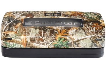Image of Weston Products Vacuum Sealer with Roll Storage and Bag Cutter, Realtree Edge, Camo/Black, 65-3001-RE