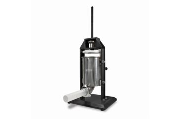 Image of Weston Products Vertical Sausage Stuffer - Stainless Steel - 5 lb Capacity, Black 73-0501-W