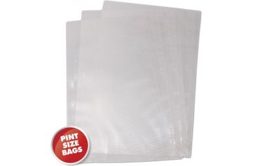 Image of Weston Products Vac Sealer Bags, 6x10in, pint, 100 Count, 30-0106-W