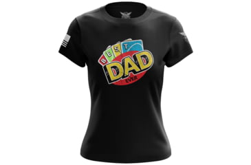 Image of Wethepeopleholsters.Com Best Dad Ever Womens Short Sleeve Shirt, best-dad-ever-womens-short-sleeve-shirt