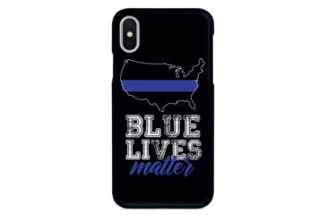 Image of Wethepeopleholsters.Com Blue Lives Matter - Thin Blue Line - United States Case, Galaxy S8 Plus, IC-3461-GALAXYS8PLUS