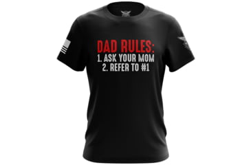 Image of Wethepeopleholsters.Com Dad Rules Short Sleeve Shirt, dad-rules-short-sleeve-shirt