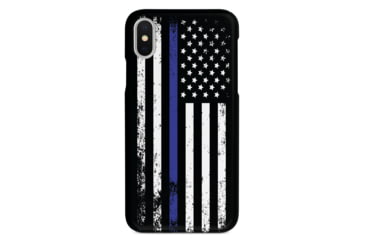 Image of Wethepeopleholsters.Com Downward American Flag - Thin Blue Line Case, Galaxy S9, IC-3663-GALAXYS9