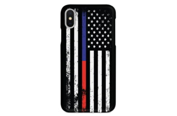 Image of Wethepeopleholsters.Com Downward American Flag - Thin Blue Line &amp; Thin Red Line Case, Galaxy Note 3, IC-3662-GALAXYNOTE3