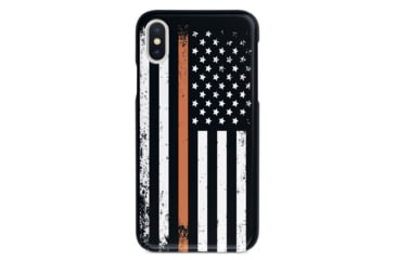 Image of Wethepeopleholsters.Com Downward American Flag - Thin Orange Line Case, Galaxy S6, IC-5003-GALAXYS6