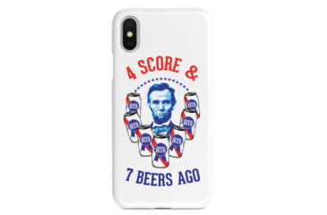Image of Wethepeopleholsters.Com Four Score &amp; 7 Beers Ago - Patriotic Case, iPhone 8, IC-2373-IPHONE8