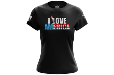 Image of Wethepeopleholsters.Com I Fn Love America Womens Short Sleeve Shirt, i-fn-love-america-womens-short-sleeve-shirt
