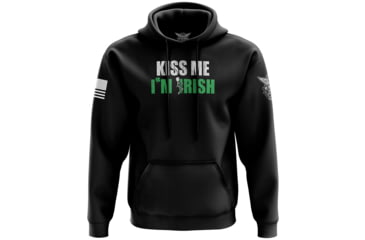 Image of Wethepeopleholsters.Com Kiss me, Im Fn Irish Hoodie, kiss-me-im-fn-irish-hoodie
