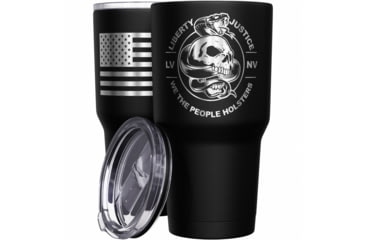 Image of Wethepeopleholsters.Com Liberty And Justice Stainless Steel Tumbler, TUM02-0056STAINLESS