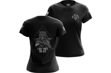 Image of Wethepeopleholsters.Com Live Free Or Die Womens Short Sleeve Shirt, 7359001395298