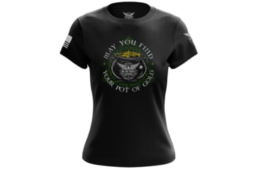 Image of Wethepeopleholsters.Com Pot O Gold Womens Short Sleeve Shirt, pot-o-gold-womens-short-sleeve-shirt