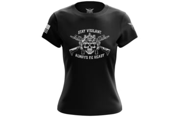 Image of Wethepeopleholsters.Com Stay Vigilant Womens Short Sleeve Shirt, stay-vigilant-womens-short-sleeve-shirt