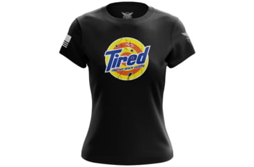 Image of Wethepeopleholsters.Com Tired Womens Short Sleeve Shirt, 7364498686050