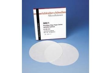 Image of Whatman Grade 589, Black Ribbon, Quantitative Filter Paper, Whatman 10300010 Fltrppr 589/1 110MM Blk PK100
