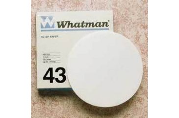 Image of Whatman Grade No. 43 Quantitative Filter Paper, Ashless, Whatman 1443-185