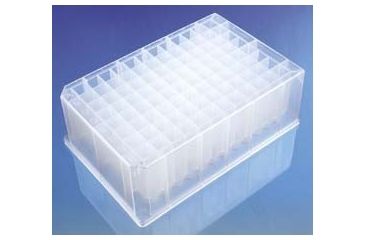 Image of Whatman UNIPLATE Collection and Analysis Microplates, Whatman 7701-5102 Natural Polypropylene Plates, Round Bottom