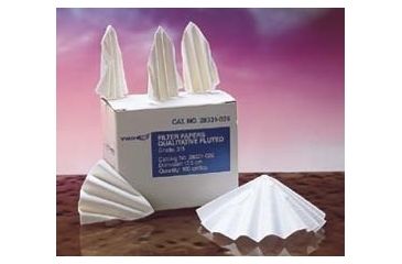 Image of Whatman Grade 315, Crepe Fluted Circles, Folded, Qualitative 28331-106