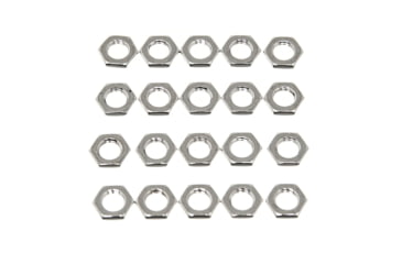 Image of Wheel Masters Hardware 5/16in 32 Nut Nickel Plated, Pack of 20, 9022-20