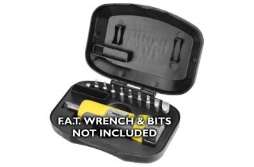 Image of Hard Case 550001 securely holds the FAT Wrench (sold separately)